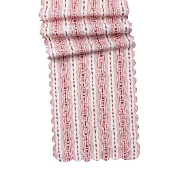 Villa Stripe Runner Kırmızı