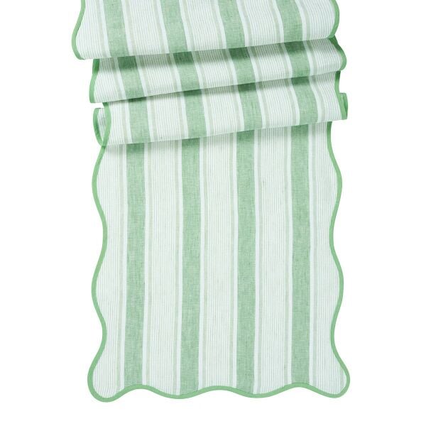 Cabana Stripe Runner Yosun Yeşili