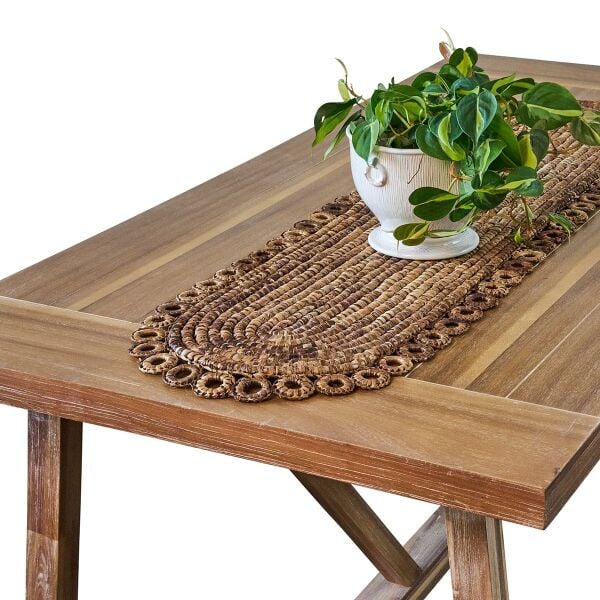 Rustic Ring Runner Doğal