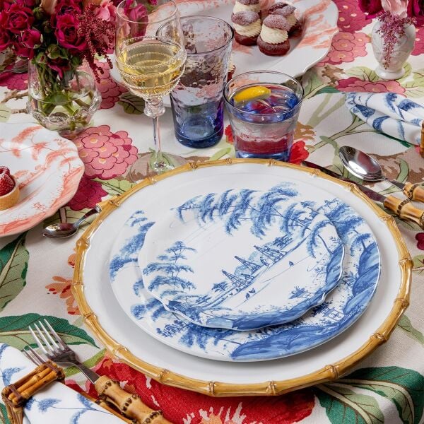 Country Estate Yemek Tabağı Delft Mavisi
