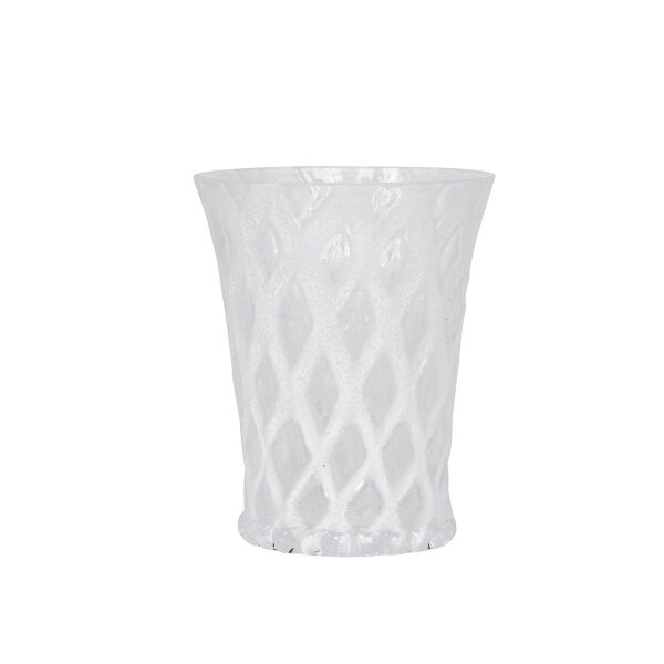 Trellis Küçük Su Bardağı Beyaz