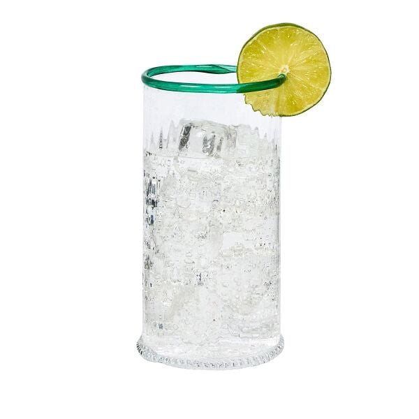 Nell Highball Bardak Su Teresi Yeşili