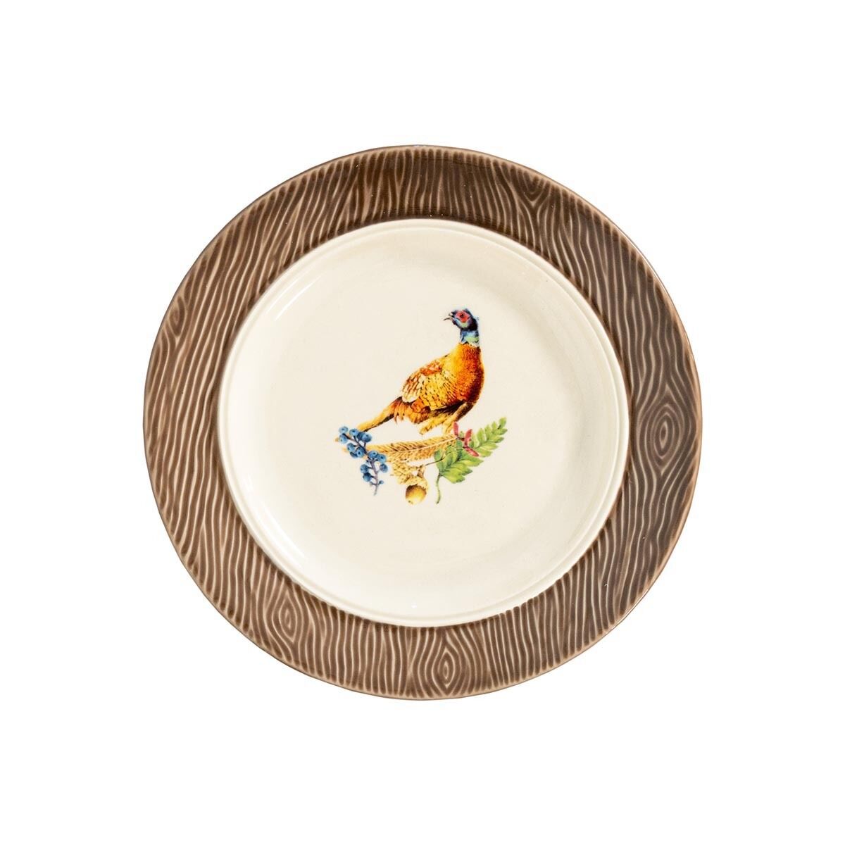 Forest Walk Animal Side/Cocktail Plate Assorted Set/4