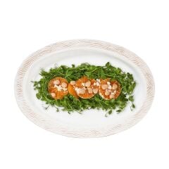 Blenheim Oak 18'' Platter - Whitewash