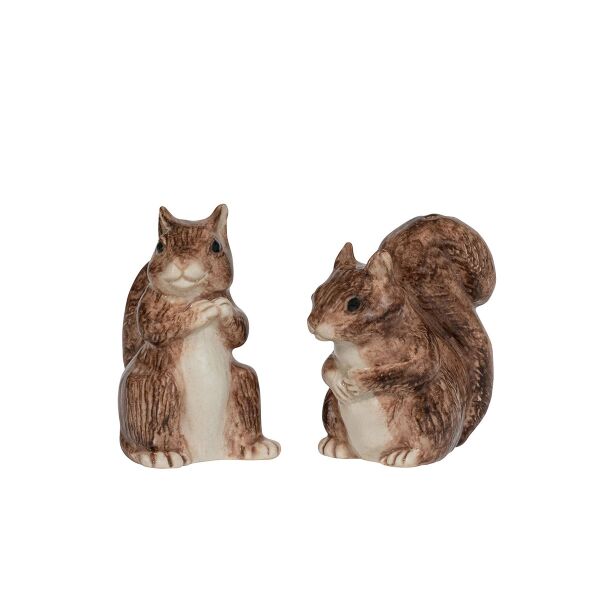 Clever Creatures Squirrel Tuzluk ve Karabiberlik 2 Parça Set Zelda & Scott