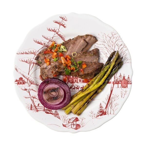 Country Estate Winter Frolic Yemek Tabağı