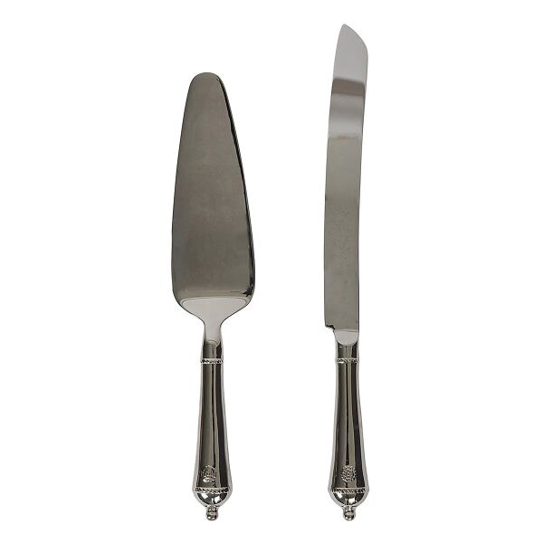 Berry & Thread Pasta Bıçağı ve Servis Spatulası 2 Parça Set Parlak