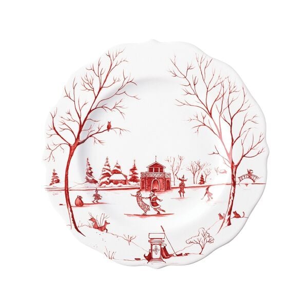 Country Estate Winter Frolic Tatlı ve Salata Tabağı