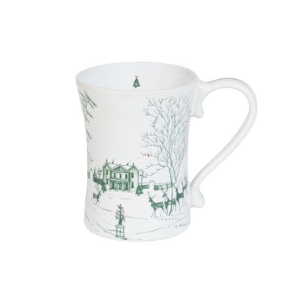 Country Estate Winter Frolic Kupa Çam Yeşili