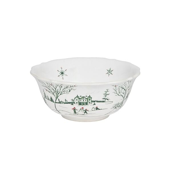 Country Estate Winter Frolic Kahvaltı ve Dondurma Kasesi Çam Yeşili