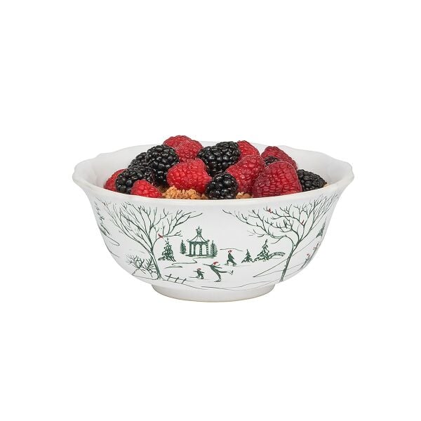 Country Estate Winter Frolic Kahvaltı ve Dondurma Kasesi Çam Yeşili