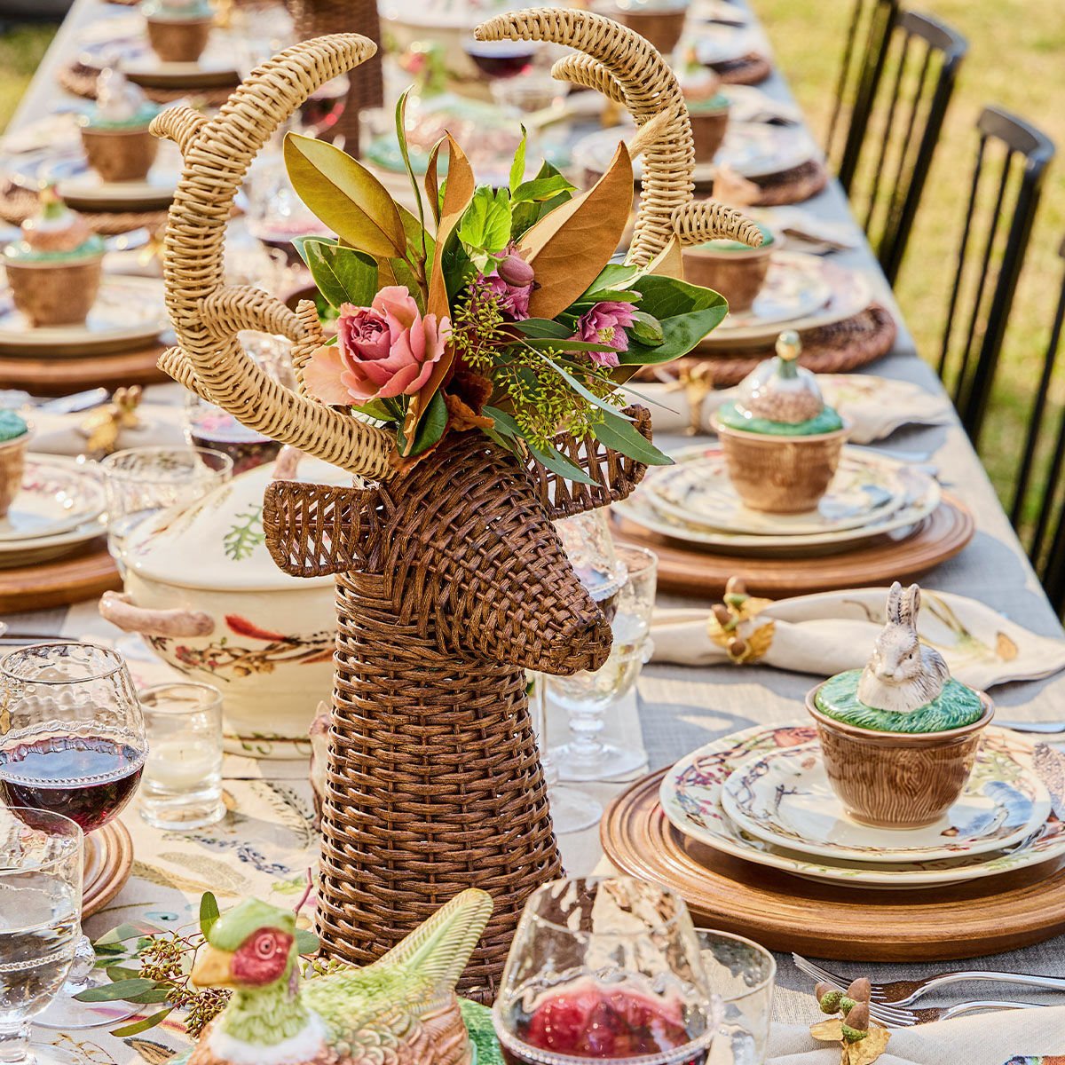 Devon Willow 22'' Stag Vase