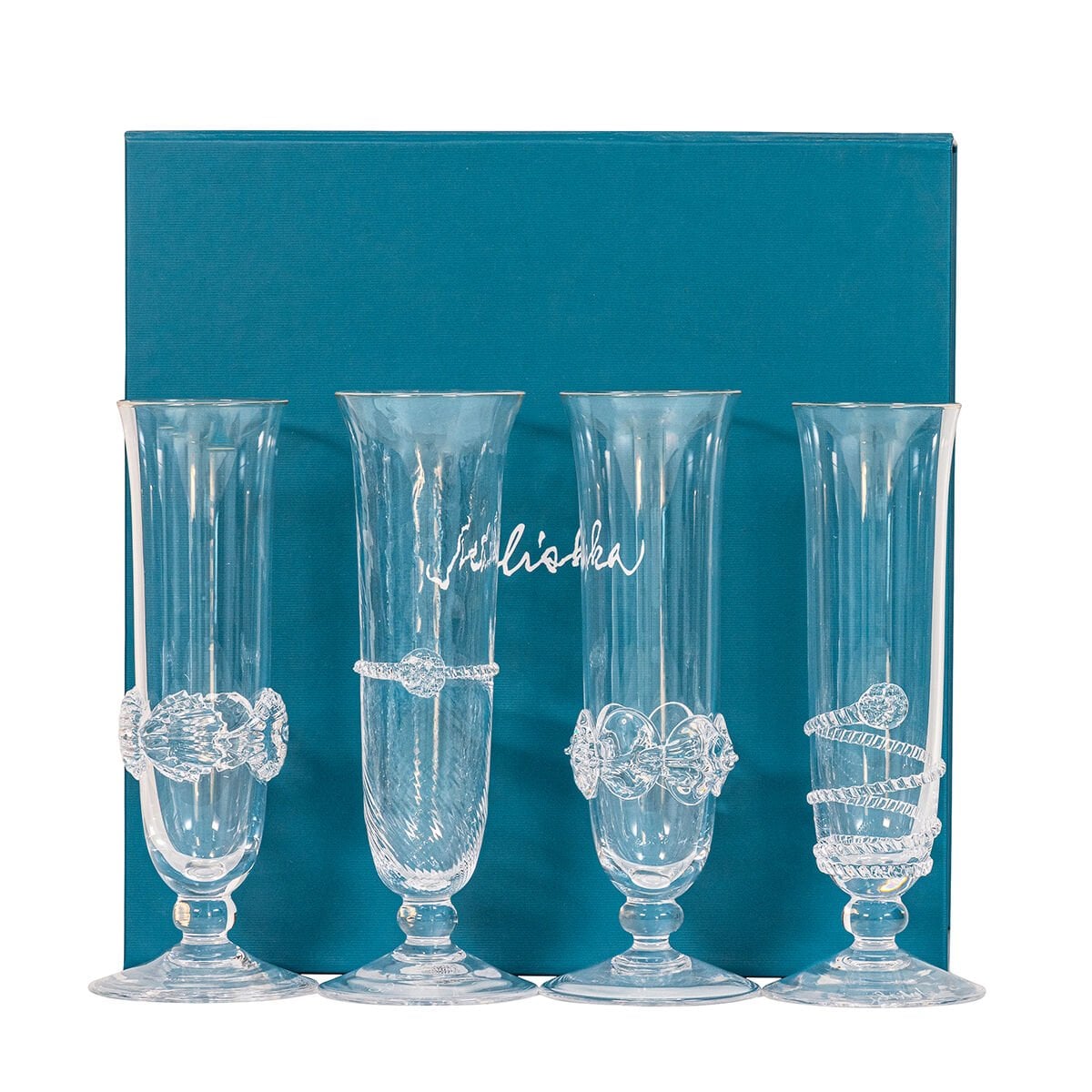 Heritage Flute Assorted Set/4