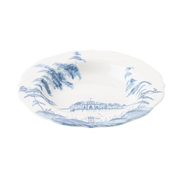 Country Estate Pasta/Soup Bowl - Delft Blue