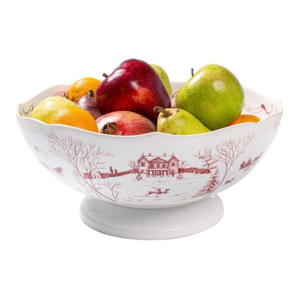 Country Estate Winter Frolic 33 Cm Centerpiece Bowl