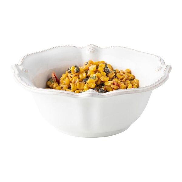 Berry And Thread Flared Cereal Ice Cream Bowl Whitewash