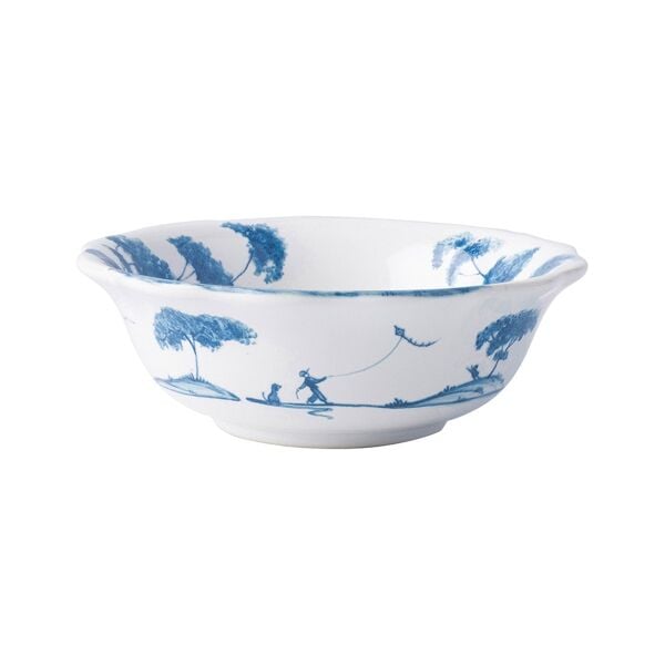 Country Estate Berry Bowl - Delft Blue