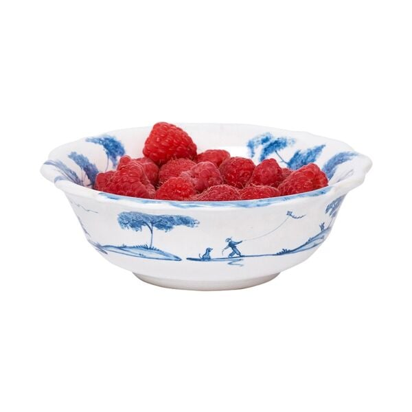 Country Estate Berry Bowl - Delft Blue