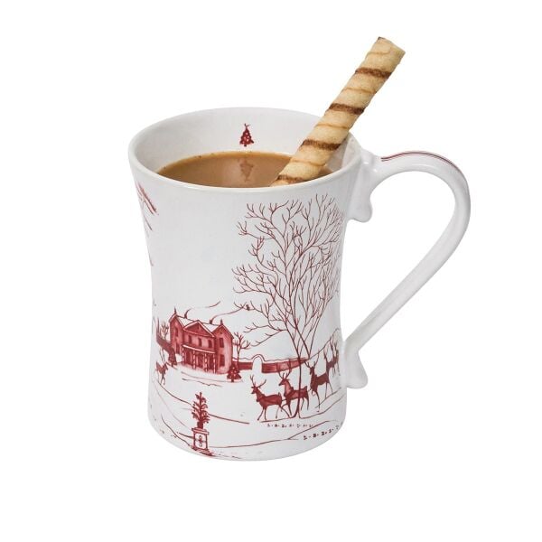 Country Estate Winter Frolic Kupa Yakut Kırmızısı