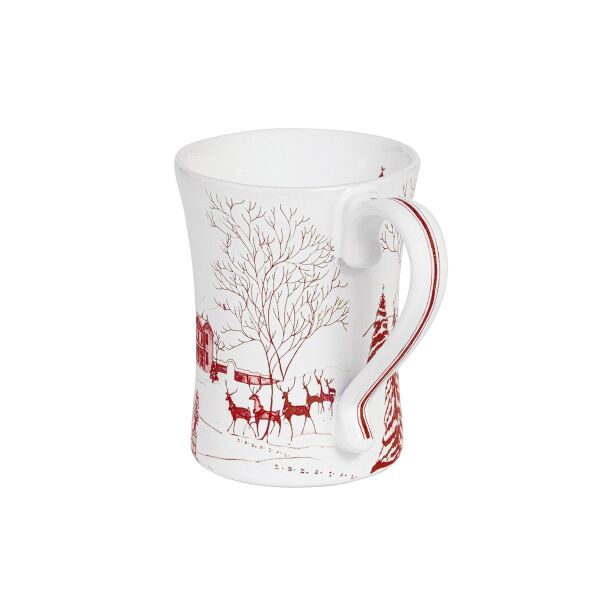 Country Estate Winter Frolic Kupa Yakut Kırmızısı