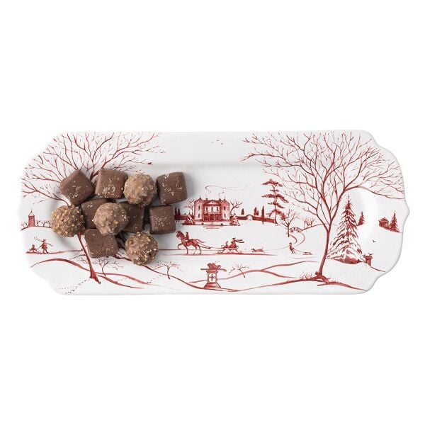 Country Estate Winter Frolic Sunum Tepsisi