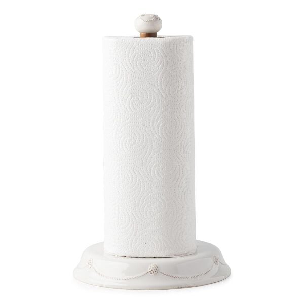 Berry & Thread Paper Towel Holder - Whitewash