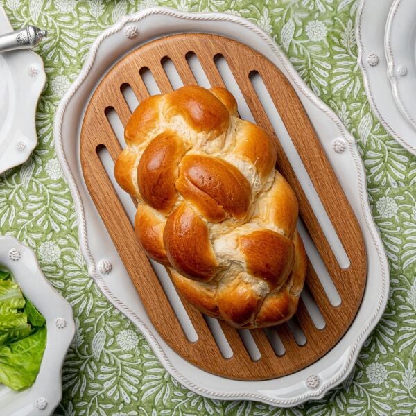 Berry & Thread Challah Board Beyaz Eskitme