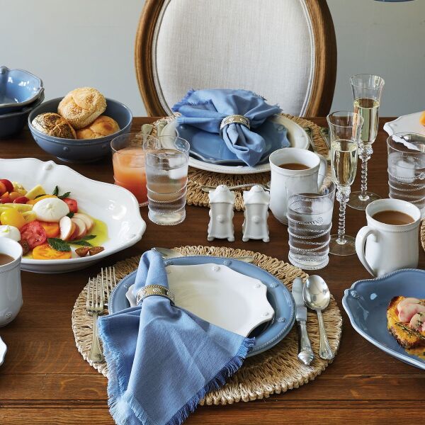 Berry & Thread Tuzluk ve Karabiberlik 2li Set Beyaz Eskitme
