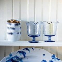 Sitio Stripe Ramekin - Delft Blue