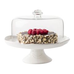 Berry & Thread Cake Stand - Whitewash