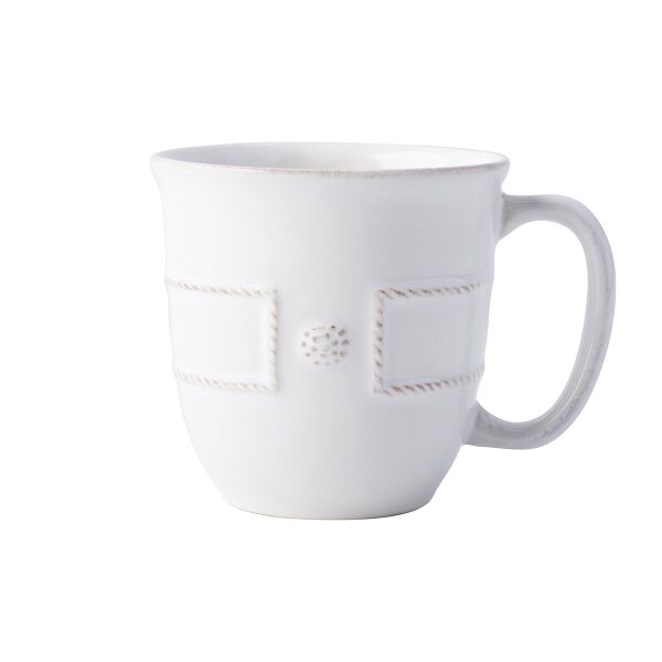 Berry & Thread French Panel Kupa Beyaz Eskitme