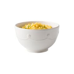Berry & Thread Cereal/Ice Cream Bowl - Whitewash