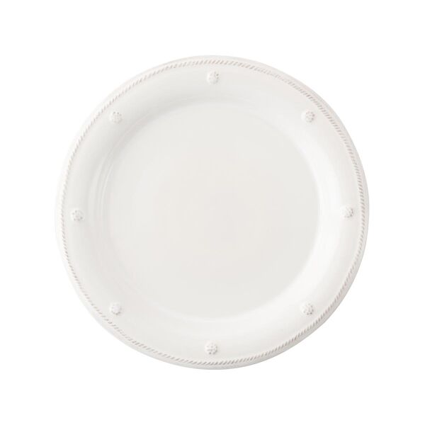 Berry & Thread Dessert/Salad Plate - Whitewash