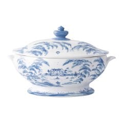 Country Estate Tureen with Lid - Delft Blue