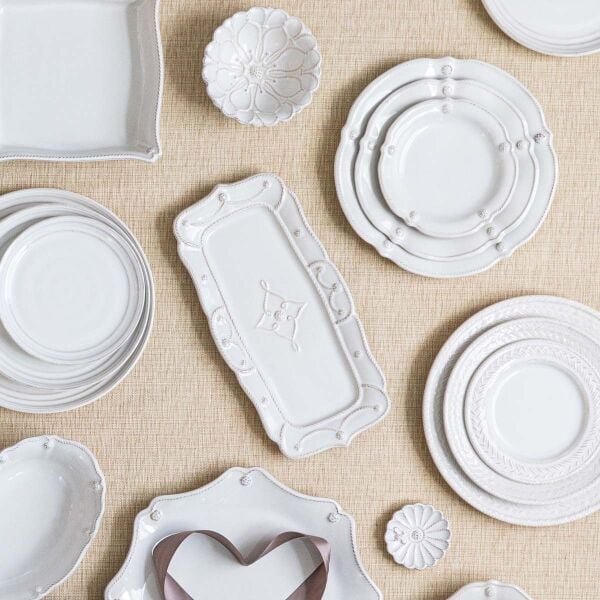 Jardins Du Monde 8 Cm Blossom Dish Whitewash
