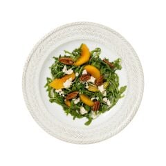 Le Panier Dessert/Salad Plate - Whitewash
