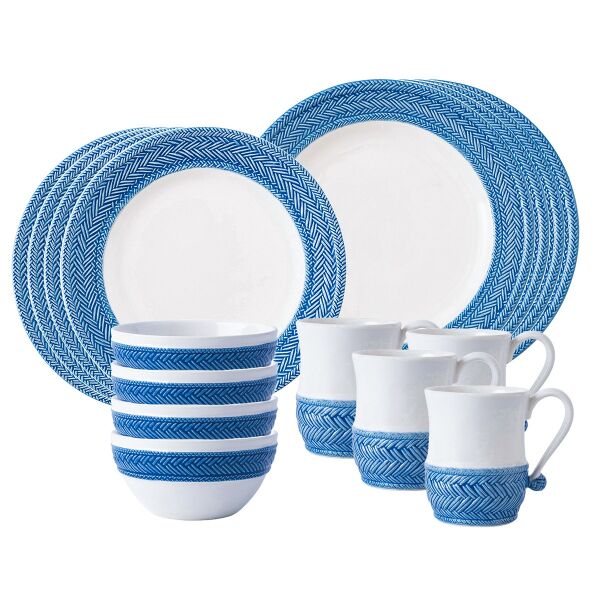 Le Panier 16 Parça Yemek Takımı Delft Mavisi