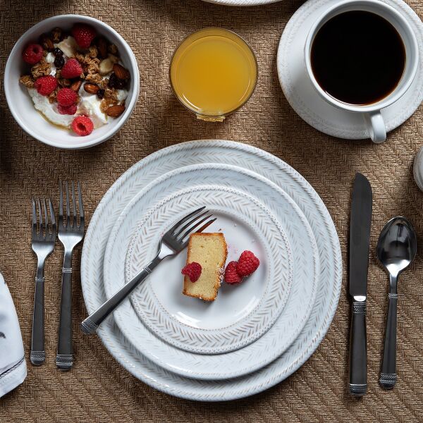 Le Panier 5pc Place Setting - Whitewash (KH01/10, KH02/10, KH03/10, KH07/10, KH06/10)