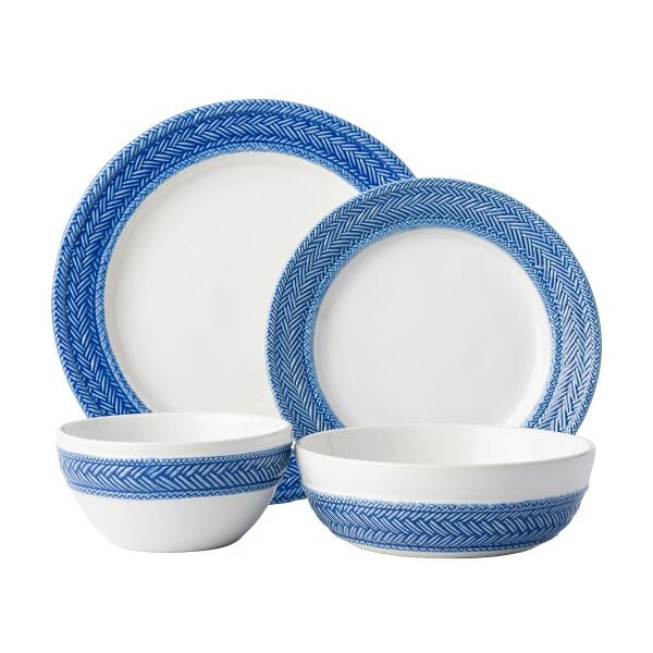 Le Panier 4 Parça Yemek Takımı Delft Mavisi