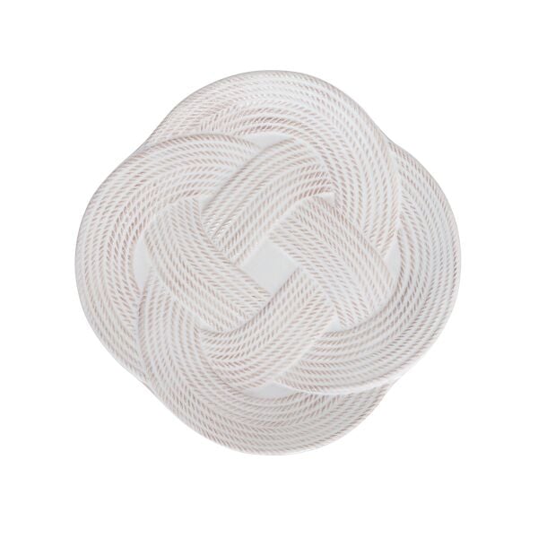 Le Panier Mystic Knot Tatlı ve Salata Tabağı Beyaz Eskitme