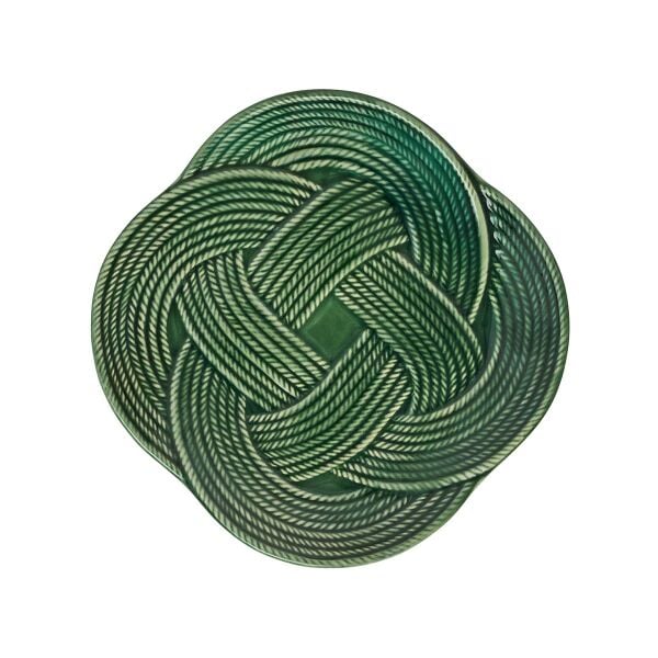 Le Panier Mystic Knot Tatlı ve Salata Tabağı Fesleğen Yeşili