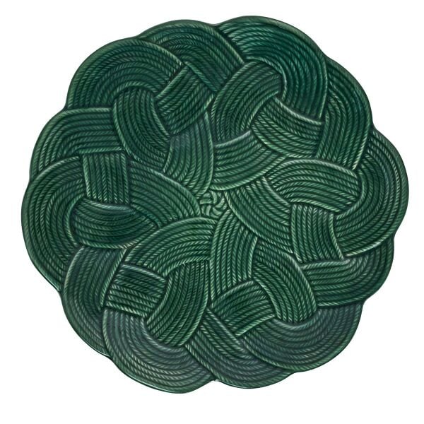 Le Panier Mystic Knot Supla ve Servis Tabağı Fesleğen Yeşili