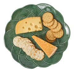 Le Panier Mystic Knot Charger/Platter - Basil