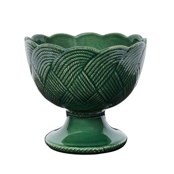 Le Panier Mystic Knot Ayaklı Kase Fesleğen Yeşili