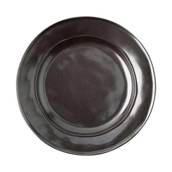 Pewter Stoneware Seramik Tatlı ve Salata Tabağı