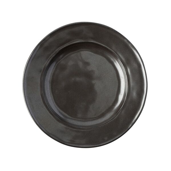 Pewter Stoneware Side/Cocktail Plate