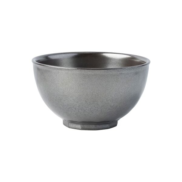 Pewter Stoneware Seramik Kahvaltı ve Dondurma Kasesi