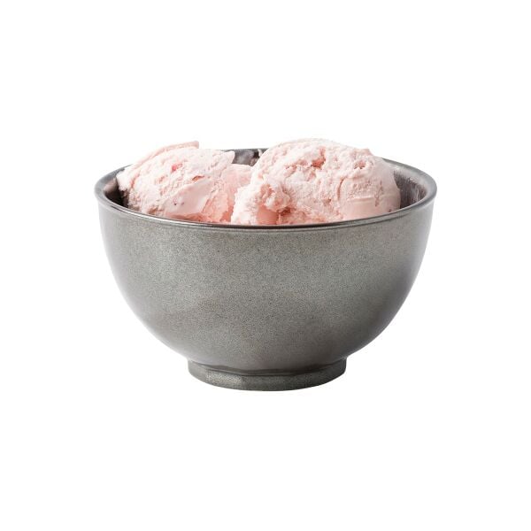 Pewter Stoneware Seramik Kahvaltı ve Dondurma Kasesi