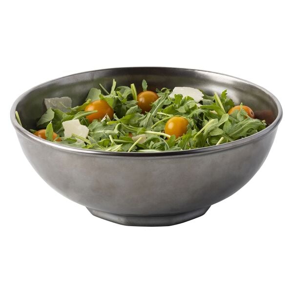 Pewter Stoneware Seramik Servis Kasesi