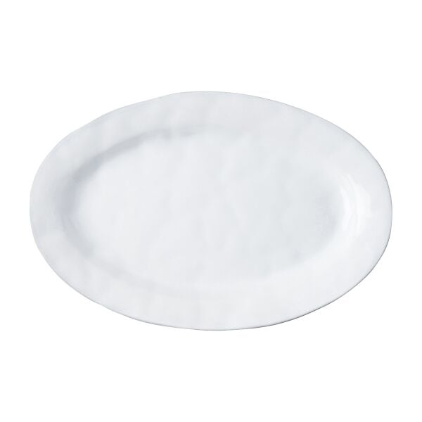 Quotidien Oval Servis Tabağı Beyaz Trüf